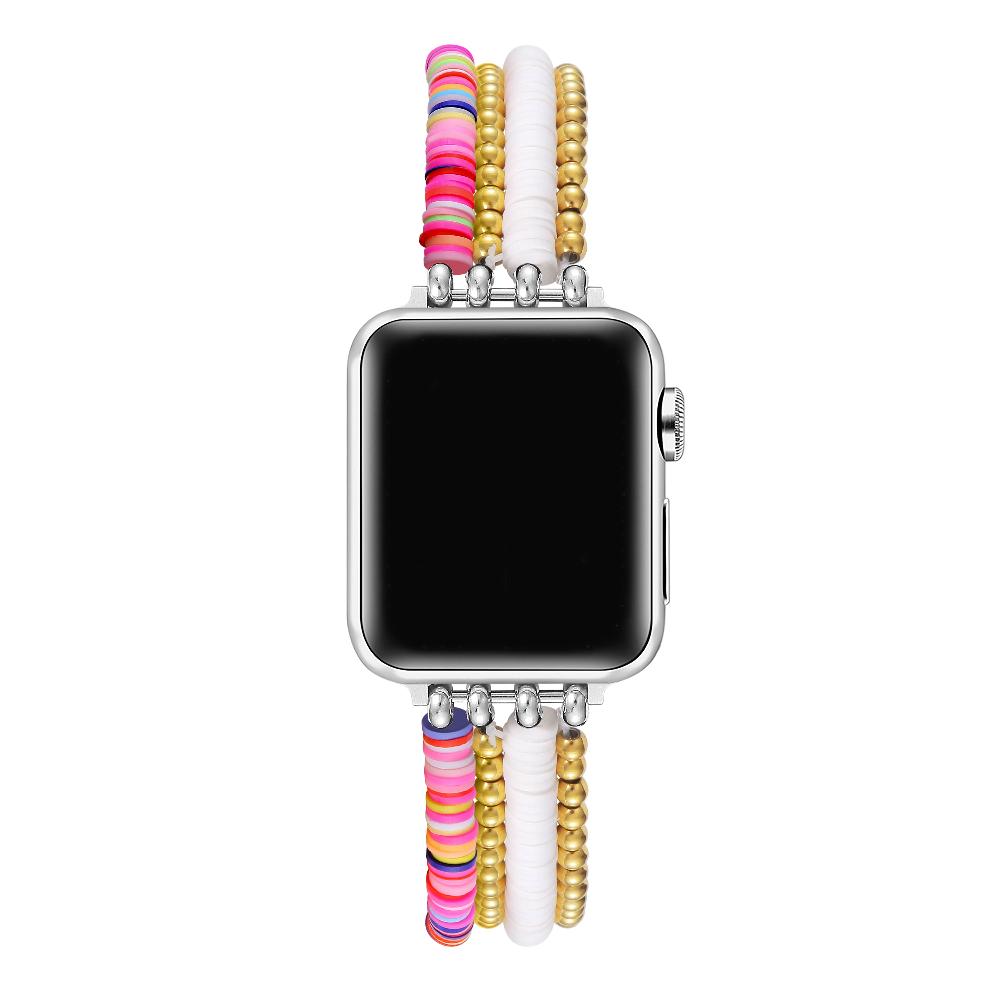 Bestie Beaded Band for Apple Watch - New 18k Gold Plated Beads