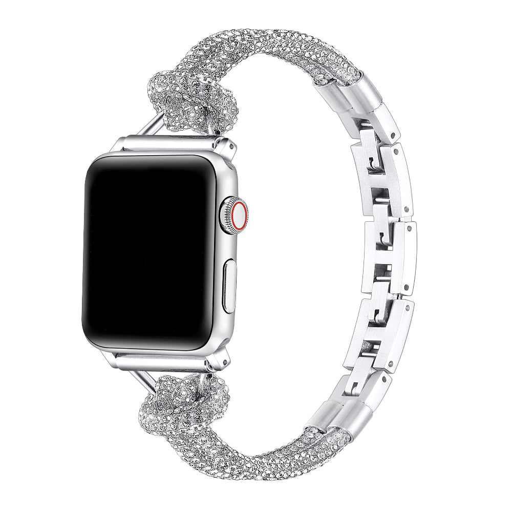Serena Faux Tennis Bracelet Apple Watch Band | Posh Tech