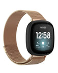 Stainless Steel Mesh Replacement Band for Fitbit Versa 3 & Fitbit Sense