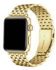 Gold Stainless Steel Apple Watch® Band by Posh Tech