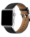 Drake Black Leather Band for Apple Watch® by Posh Tech