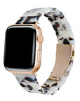 Charlie Light Tortoise Resin Band for Apple Watch® by Posh Tech