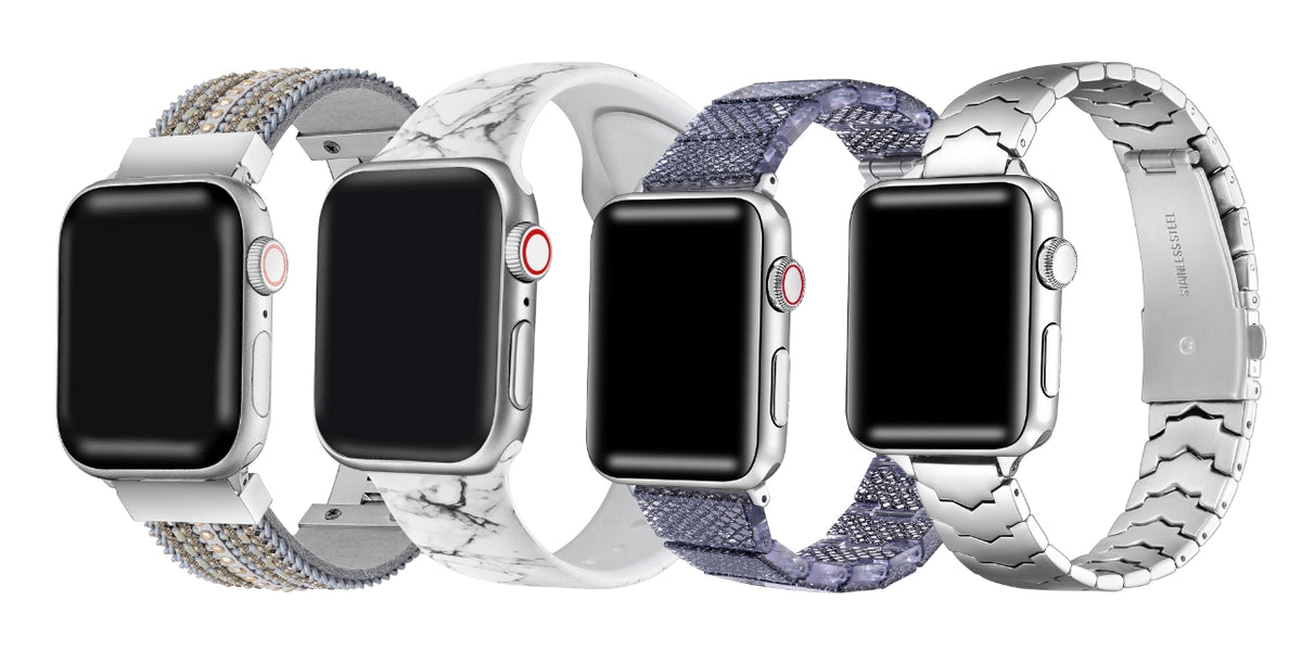 The Posh Tech★Tess上品なローズゴールドApple Watchストラップ Skinny Metal Loop with Bracelet Band For Apple Watch - FINAL