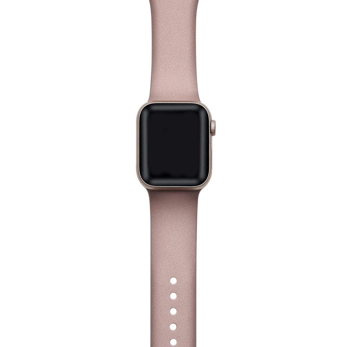 Posh Tech Metallic Silicone Band for Apple Watch