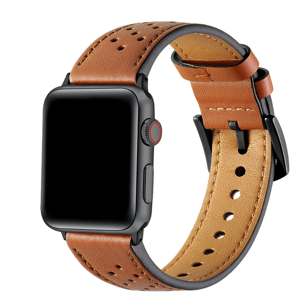 Derek Perforated Leather Band for Apple Watch – Posh Tech