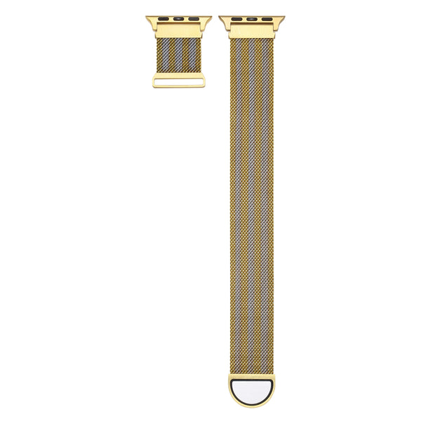 Infinity Bi-Color Stainless Steel Mesh Replacement Band for Apple Watch