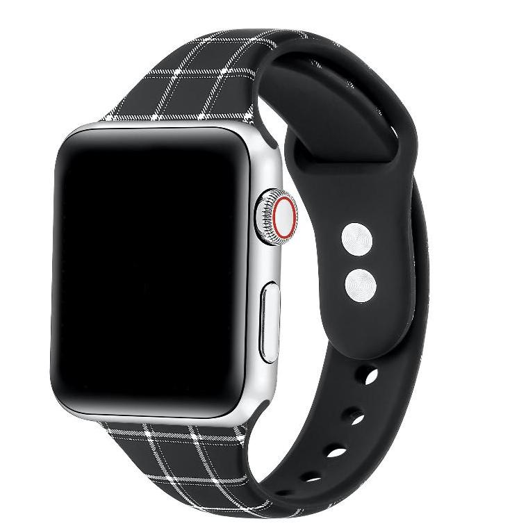 Skinny Silicone Band for Apple Watch Sleek, Slim Design – Posh Tech