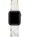 Geometric Printed Silicon Bands With Pins for Apple Watch