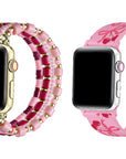 Printed Silicone + Emily Band Bundle for Apple Watch
