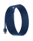 6 FT MFI Certified Braided Lightning to USB Charge & Sync Cable for iPhone, iPad, iPod