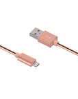 6 FT MFI Certified Lightning to USB Charge & Sync Stainless Steel Cable for iPhone, iPad, iPod