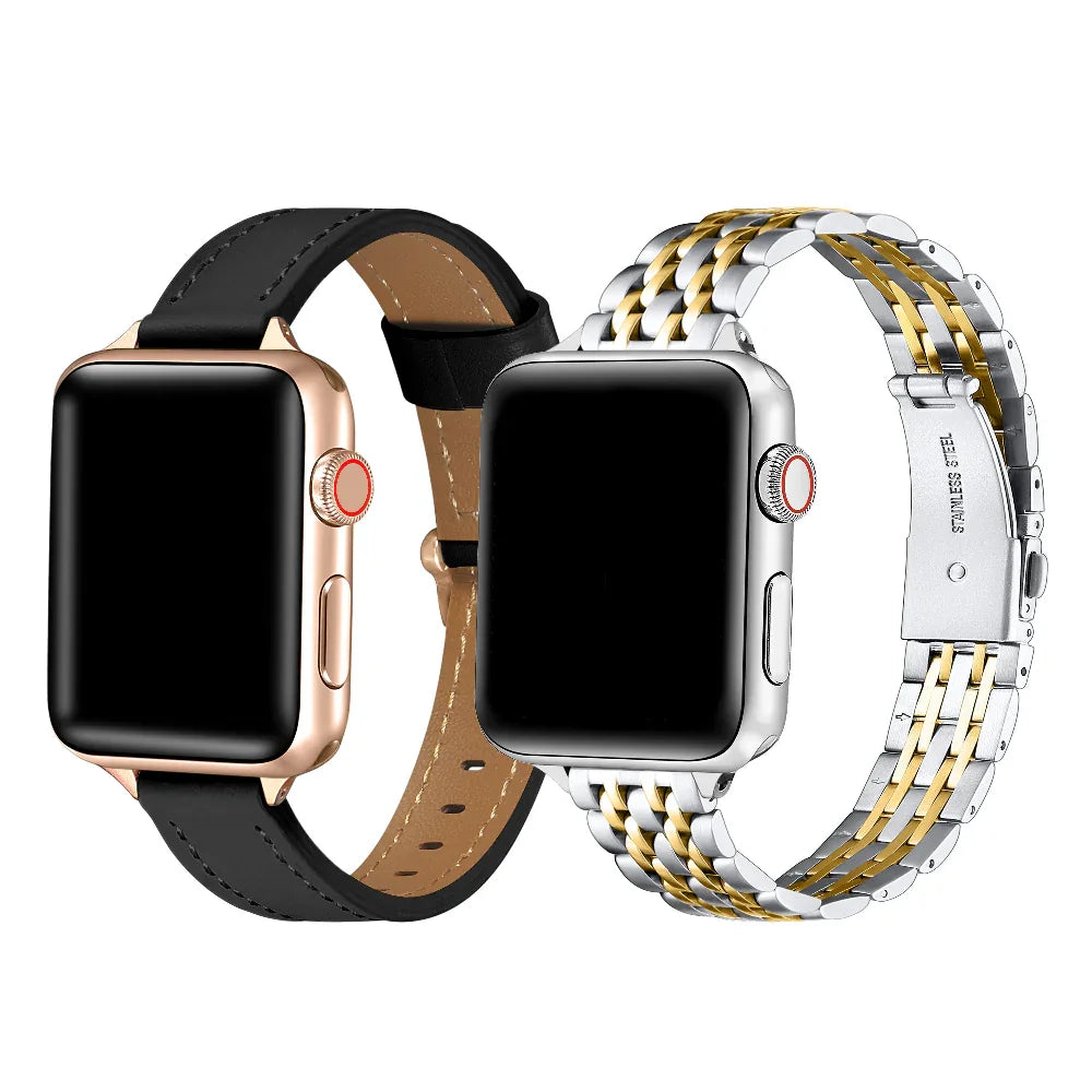 2-Pack Skinny Stella + Carmen Bands for Smartwatch – Posh Tech