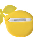 Back Detail of Lemon Silicone AirPods Pro® Case by Posh Tech
