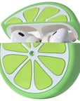 Lime Silicone Case + Cleaning Tool for AirPods Pro® by Posh Tech