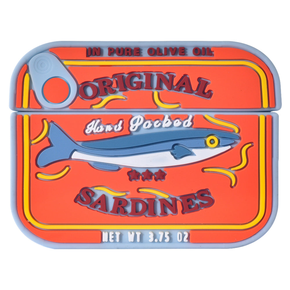Foodie Silicone Case for Apple AirPod Pro- Sardines