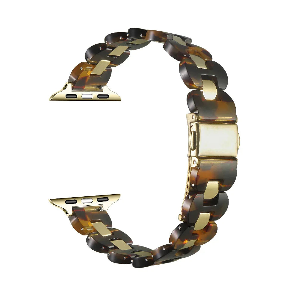 Aria Resin Stainless Steel Band for Apple Watch – Posh Tech display picture 1