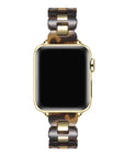 Aria Scalloped Resin & Stainless Steel Band for Apple Watch