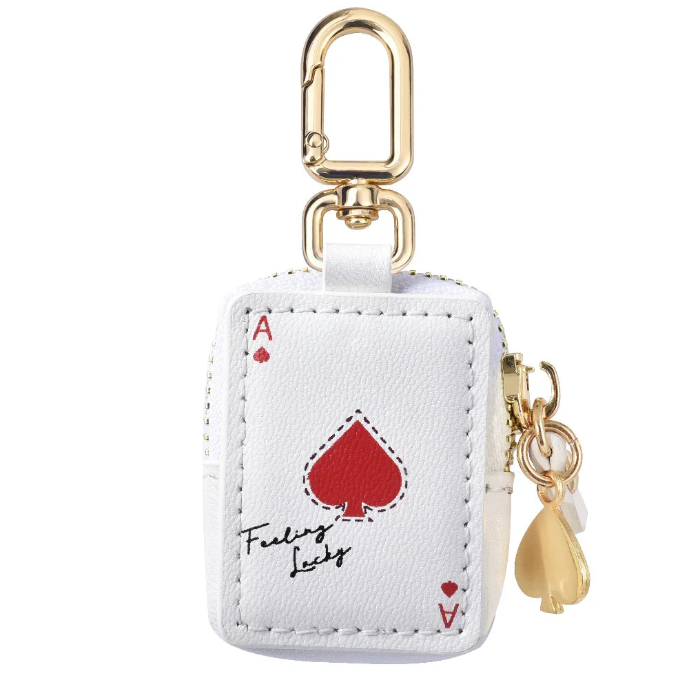 Feeling Lucky Leather Bag Charm for Airtag® – Posh Tech