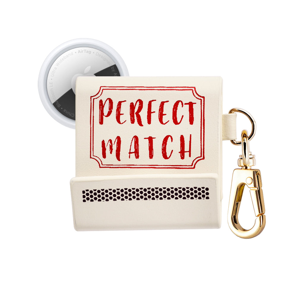 Perfect Match Leather Bag Charm for AirTag