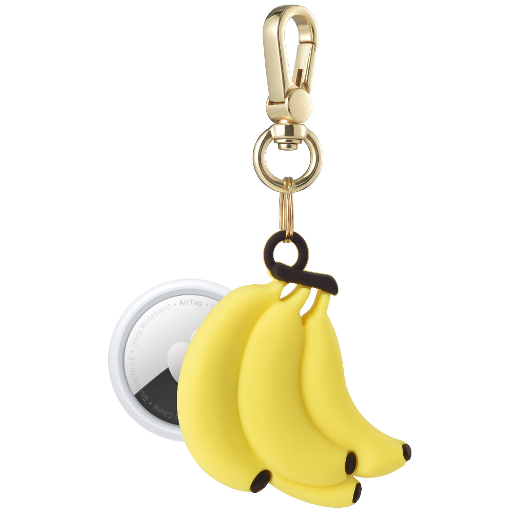 Banana Silicone Bag Charm for AirTag® – Posh Tech