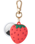 Strawberry Silicone Bag Charm for AirTag®