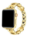 Aphrodite Heart Gold Stainless Steel Band for Apple Watch® by Posh Tech