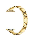 Aphrodite Gold Apple Watch® Band Close-Up of Polished Link