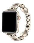 Aphrodite Heart Starburst Stainless Steel Band for Apple Watch®