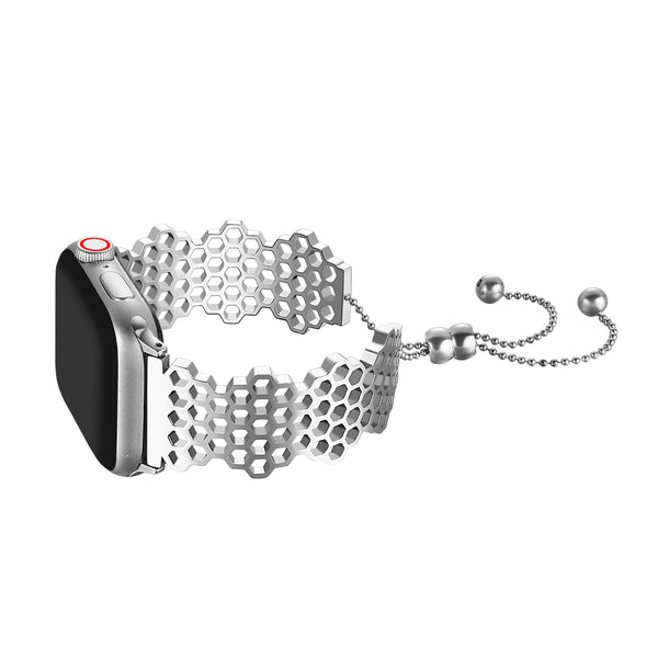 Honeycomb Stainless Steel Bracelet Band for Apple Watch