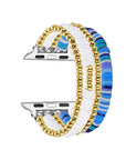 Summer Beaded Band for Apple Watch