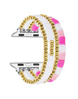 Summer Beaded Band for Apple Watch