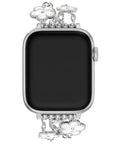 Cape Stainless-Steel Band for Apple Watch® on Wrist by Posh Tech