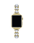 Grace Pearl + Metal Band for Apple Watch