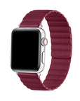 Cherry Lacquer Magnetic Closure Apple Watch® Band by Posh Tech