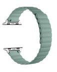 Sage Green Silicone Apple Watch® Band Close-Up