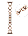Colette Stainless Steel Circle Link Replacement Band for Apple Watch