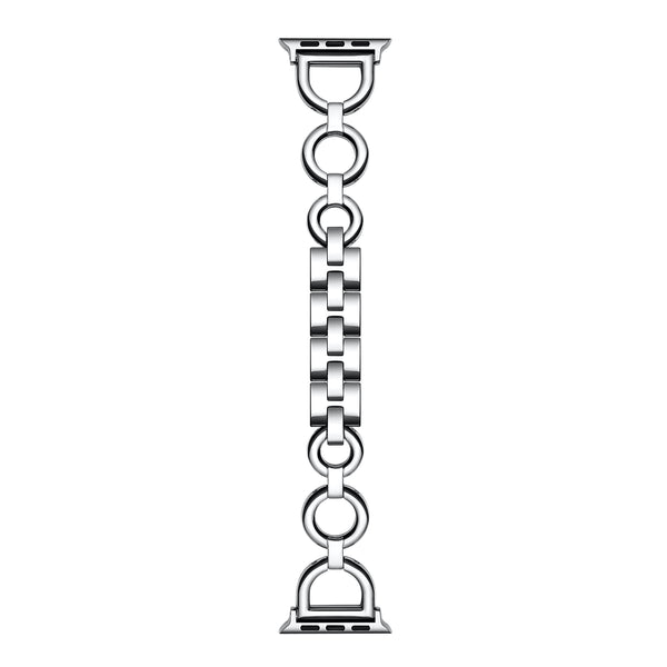 Colette Stainless Steel Circle Link Replacement Band for Apple Watch