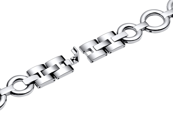 Colette Stainless Steel Circle Link Replacement Band for Apple Watch