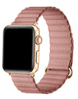 Dakota Pink Magnetic Vegan Leather Apple Watch® Band by Posh Tech