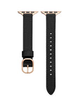 Carmen Skinny Leather Apple Watch® Strap Close-Up of Closure