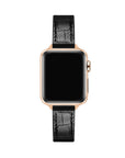 Carmen Skinny Croc Leather Band for Apple Watch