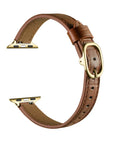 Croc Texture Leather Apple Watch® Band Close-Up