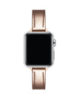 Rose Gold Skinny Leather Apple Watch® Band by Posh Tech