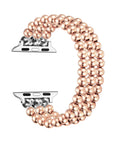 Nova Stainless Steel Beaded Band for Apple Watch