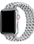 Nova Silver Stainless-Steel Bracelet Band for Apple Watch®