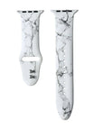 Printed Silicone Band for Apple Watch Series 1, 2, 3, 4, 5 Marble