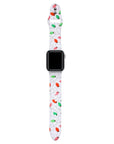 Holiday Printed Silicone Bands for Apple Watch