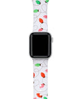 Holiday Printed Silicone Bands for Apple Watch