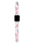 Holiday Printed Silicone Bands for Apple Watch