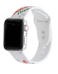 Holiday Printed Silicone Bands for Apple Watch